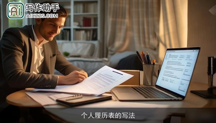 个人履历表的写法