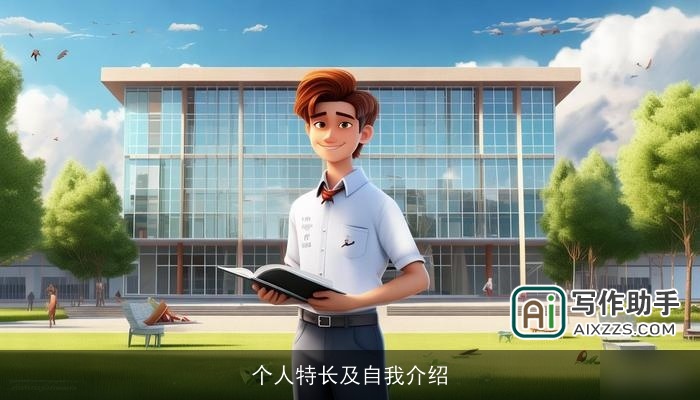个人特长及自我介绍