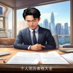 个人简历表格大全