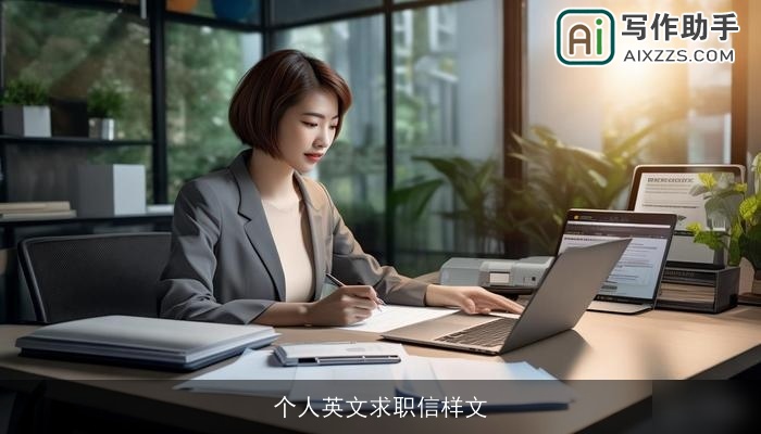 个人英文求职信样文