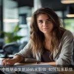 个性毕业生新颖的求职信_如何写求职信