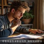 中专毕业生求职信写作_如何写求职信