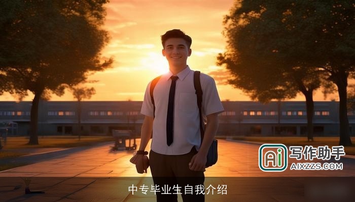 中专毕业生自我介绍