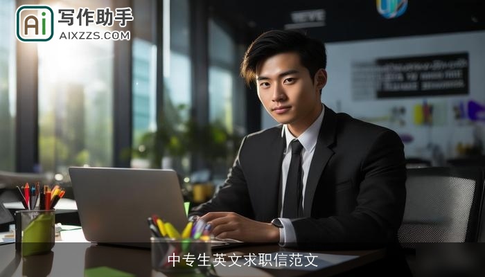 中专生英文求职信范文