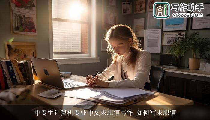 中专生计算机专业中文求职信写作_如何写求职信
