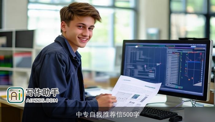 中专自我推荐信500字