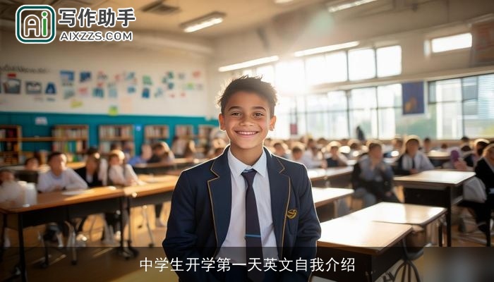 中学生开学第一天英文自我介绍