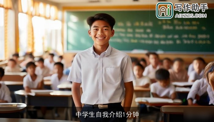 中学生自我介绍1分钟