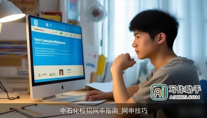 中石化校招网申指南_网申技巧