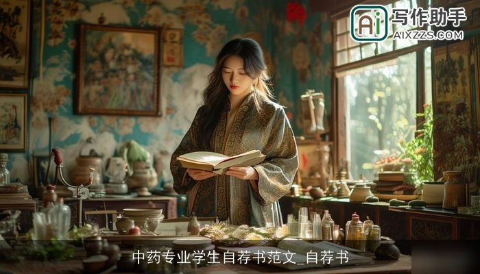 中药专业学生自荐书范文_自荐书