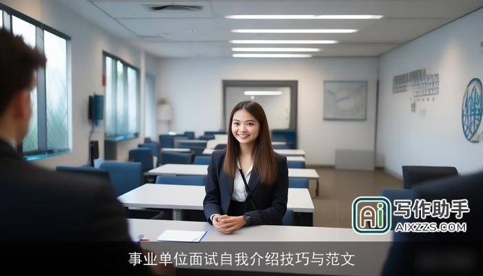 事业单位面试自我介绍技巧与范文