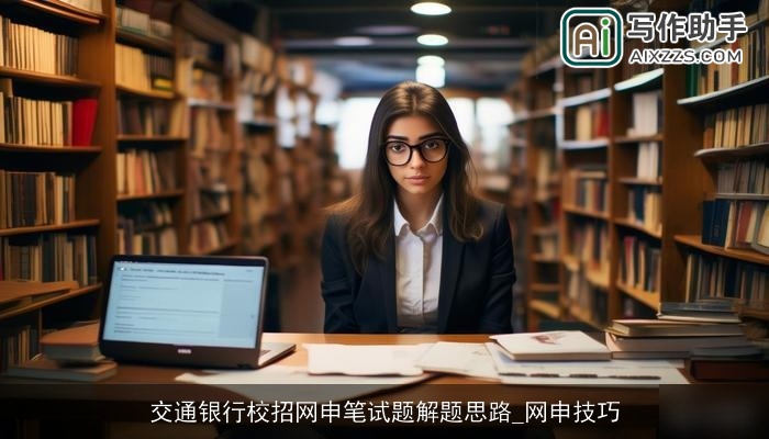 交通银行校招网申笔试题解题思路_网申技巧