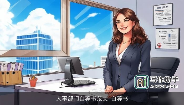 人事部门自荐书范文_自荐书