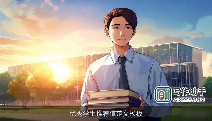优秀学生推荐信范文模板