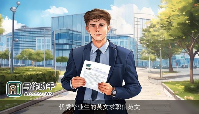 优秀毕业生的英文求职信范文