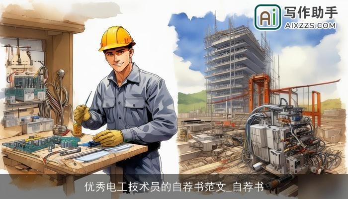优秀电工技术员的自荐书范文_自荐书