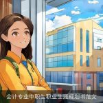 会计专业中职生职业生涯规划书范文