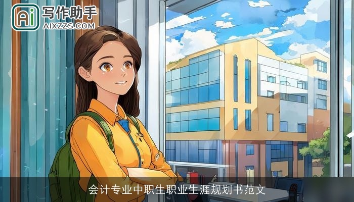 会计专业中职生职业生涯规划书范文