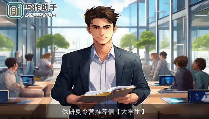 保研夏令营推荐信【大学生】