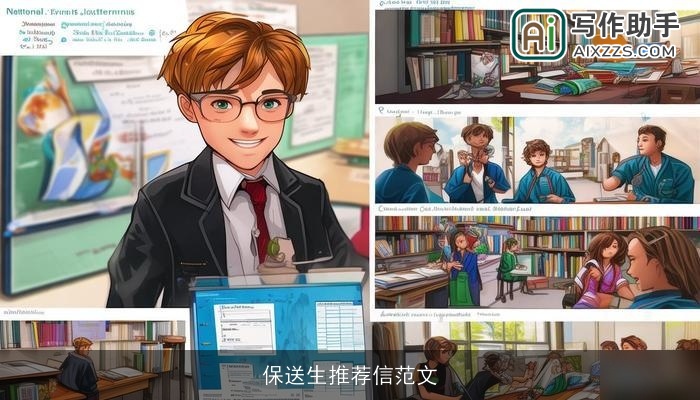 保送生推荐信范文