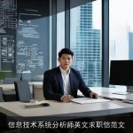 信息技术系统分析师英文求职信范文