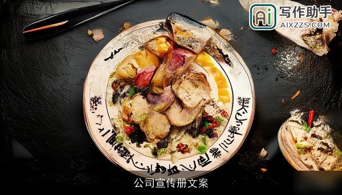 公司宣传册文案