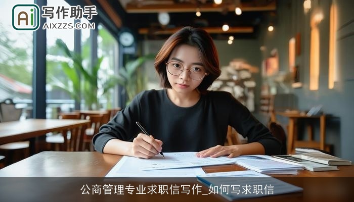 公商管理专业求职信写作_如何写求职信