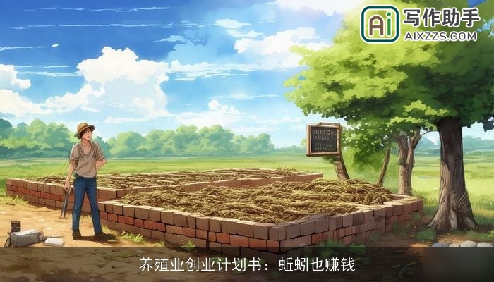 养殖业创业计划书：蚯蚓也赚钱