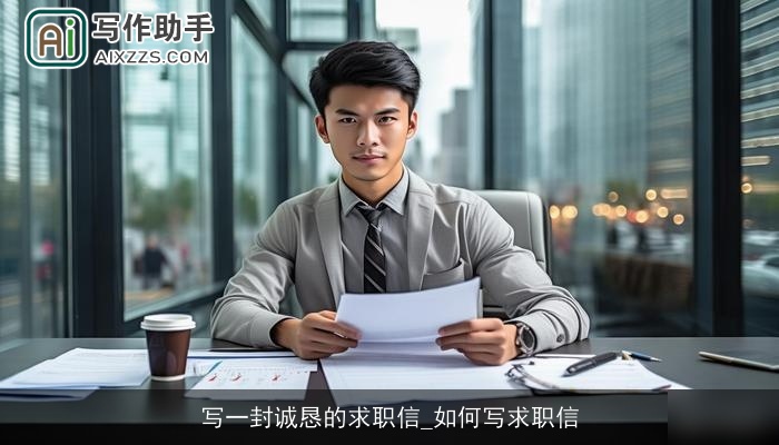 写一封诚恳的求职信_如何写求职信
