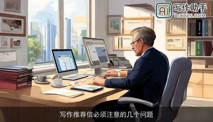 写作推荐信必须注意的几个问题