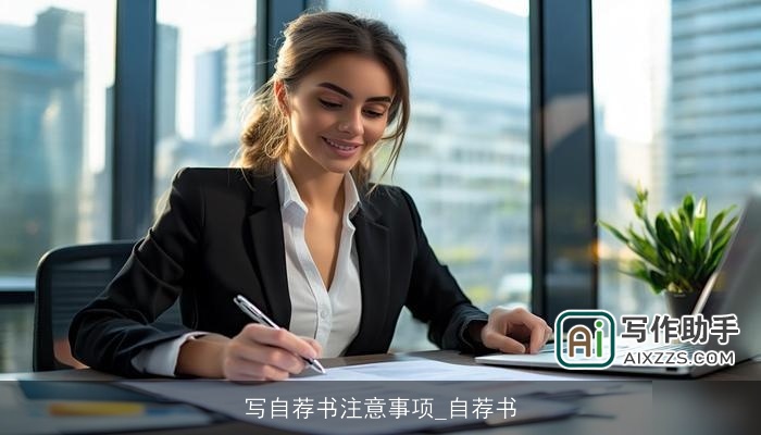 写自荐书注意事项_自荐书