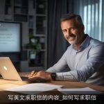 写英文求职信的内容_如何写求职信