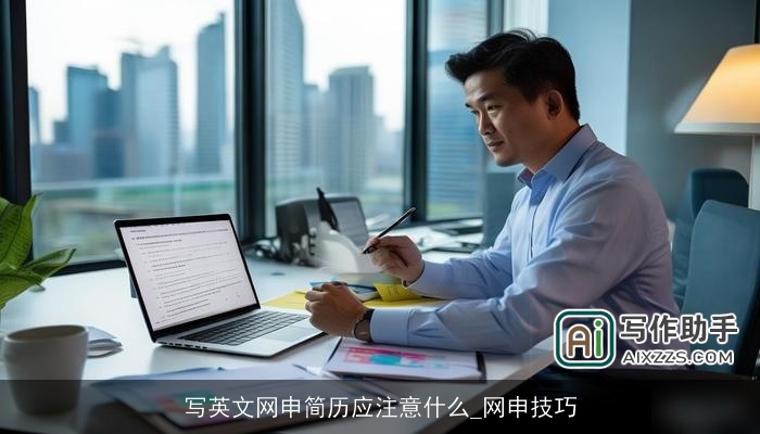 写英文网申简历应注意什么_网申技巧