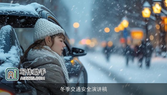 冬季交通安全演讲稿