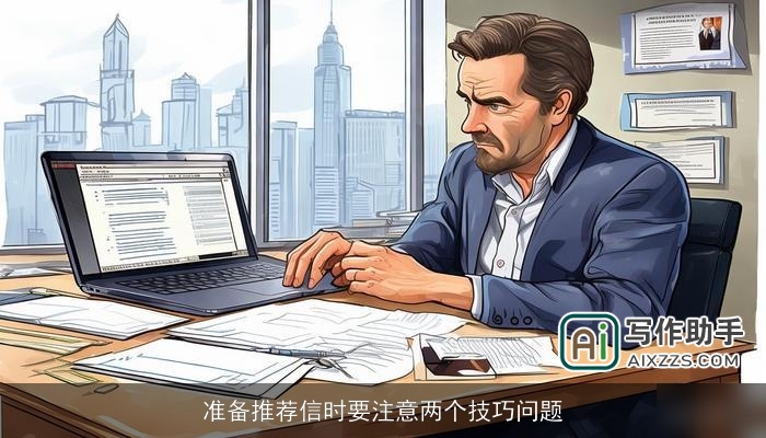 准备推荐信时要注意两个技巧问题