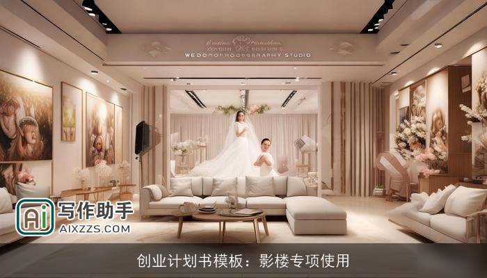 创业计划书模板：影楼专项使用