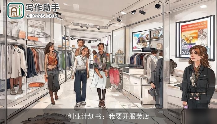 创业计划书：我要开服装店