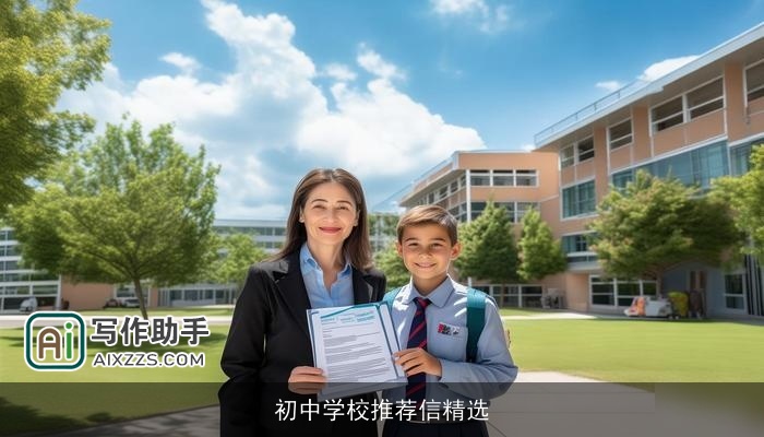 初中学校推荐信精选