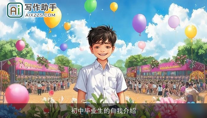 初中毕业生的自我介绍