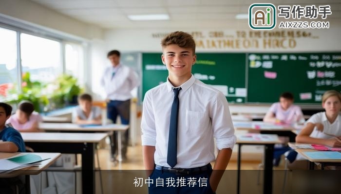 初中自我推荐信