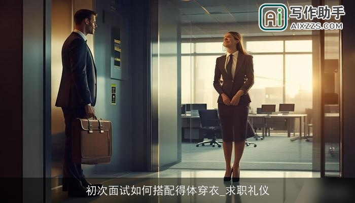 初次面试如何搭配得体穿衣_求职礼仪