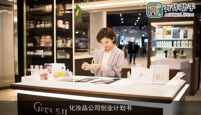 化妆品公司创业计划书