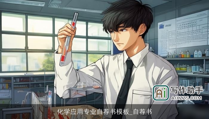 化学应用专业自荐书模板_自荐书