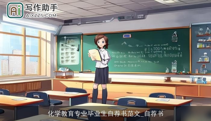 化学教育专业毕业生自荐书范文_自荐书