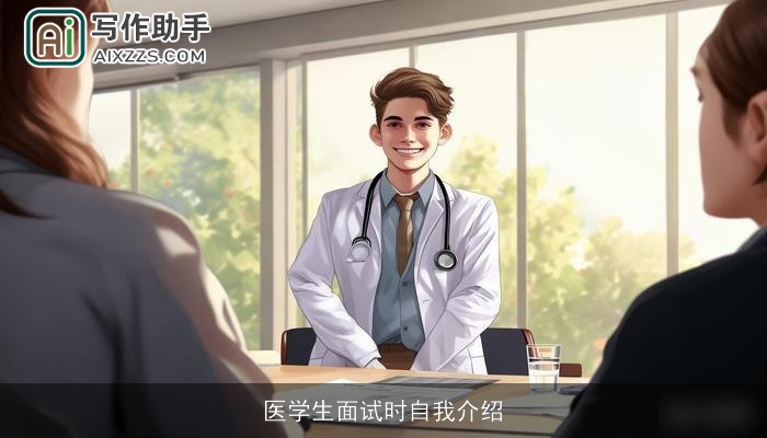 医学生面试时自我介绍