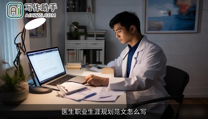 医生职业生涯规划范文怎么写