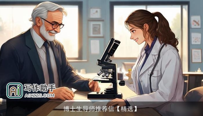 博士生导师推荐信【精选】