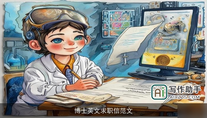 博士英文求职信范文