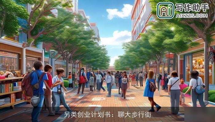 另类创业计划书：聊大步行街