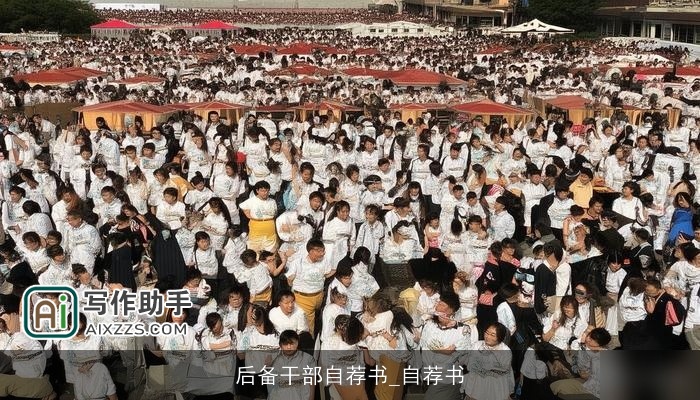 后备干部自荐书_自荐书